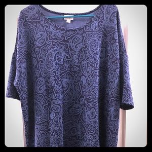 EUC LulaRoe 2XL Paisley Irma